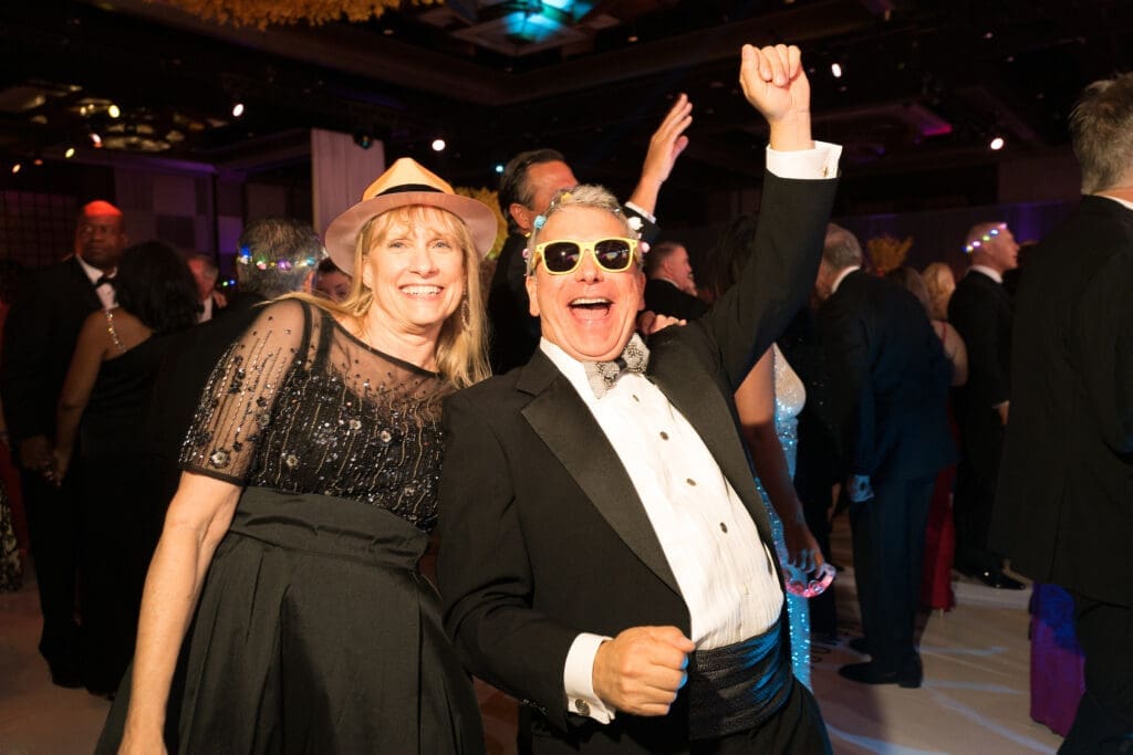 Karen & Roland Garcia at the Memorial Hermann Foundation 'Walking on Sunshine Gala' spotlighting Life Flight (Photo by Daniel Ortiz)