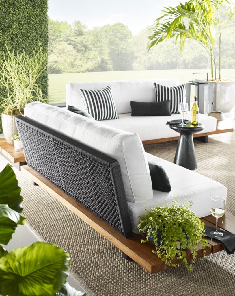 From outdoor to indoor furniture, Lillian August has it all.
