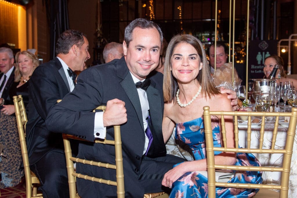 Brian & Margaret Bravo  at Performing Arts Houston Kaleidoscope Ball.(Photo by Jacob Power)