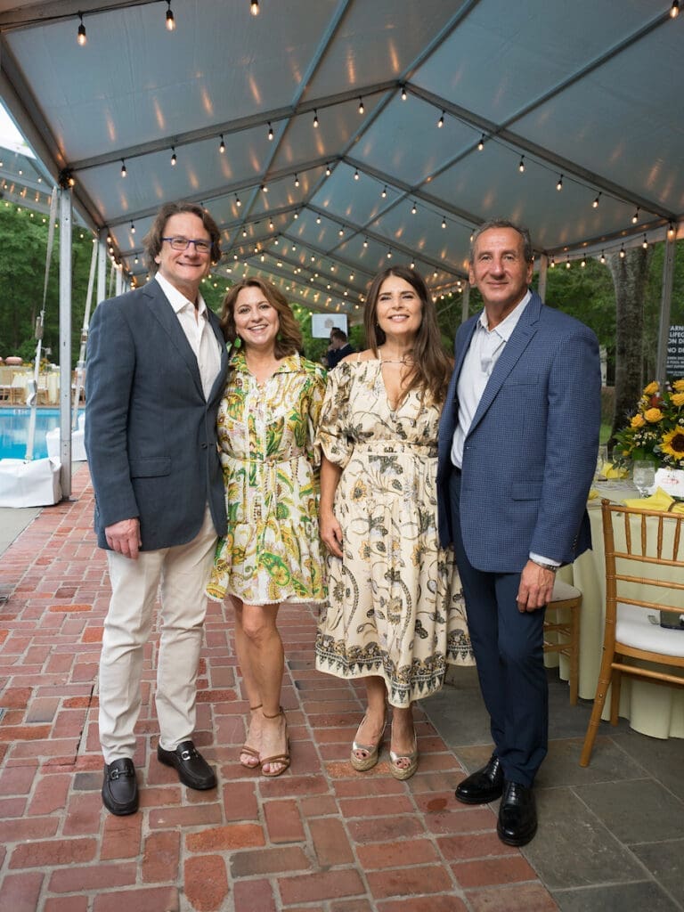 Mark and Debbie Gregg, Rudeina Baasiri and Idris Gharbaoui (Photo by Daniel Ortiz)