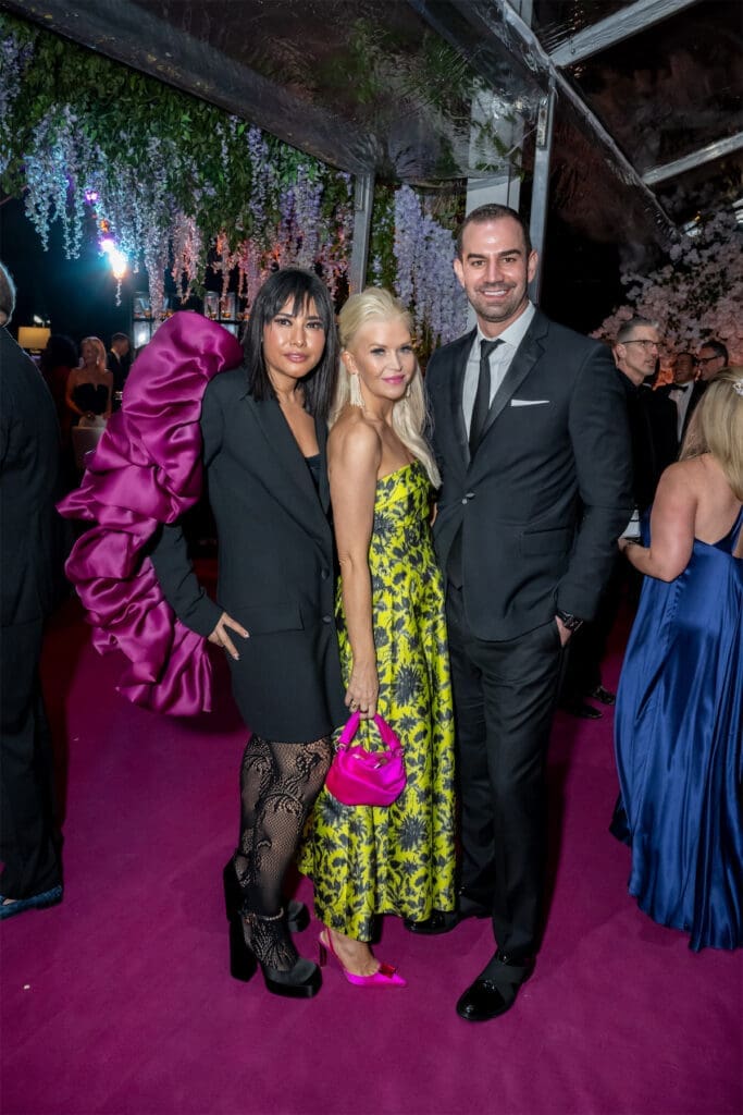 Patricia Quirino, Missy Rogers Peck, Travis Christian (Photo by Bruno Snap The Picture, Kaitlin Saragusa, BFA)