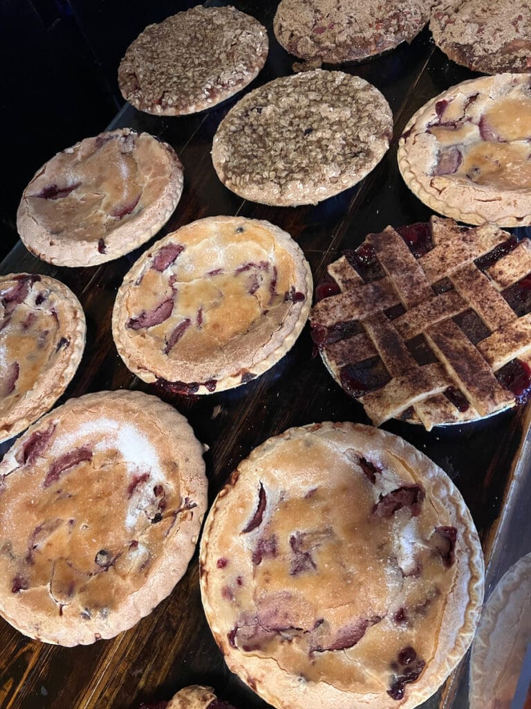 Pie at Royer's Round Top Cafe