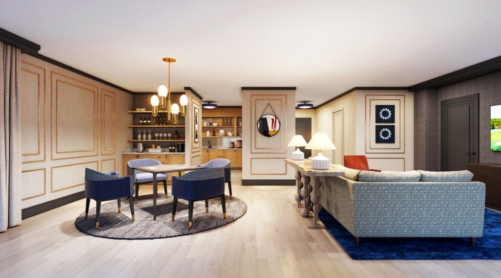The Presidential Suite at Omni PGA Frisco.