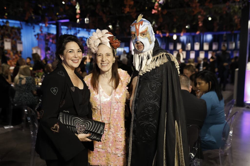 Sarah Bray, Catherine D. Anspon & John Walker at Gala at The Gordy (Photo by Quy Tran)