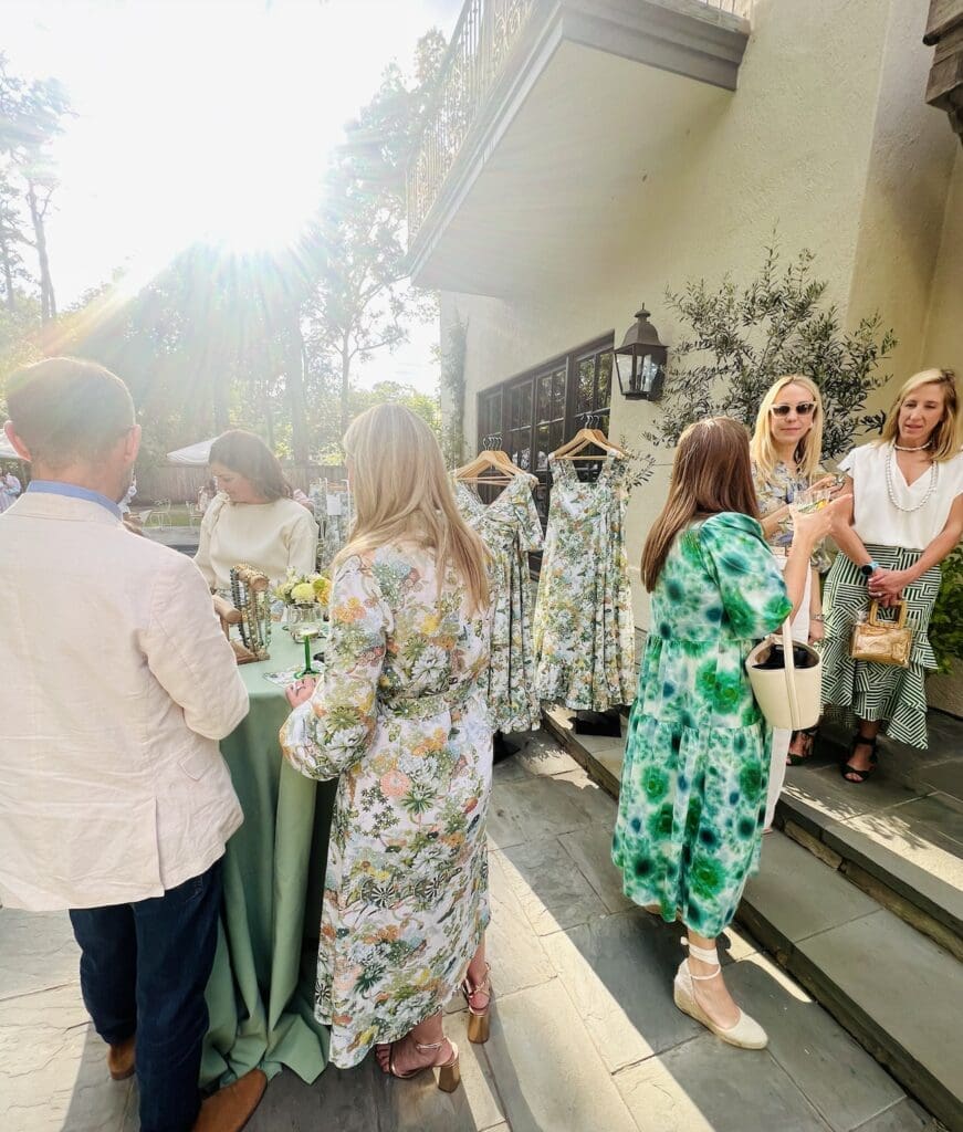 Shoppers got a first look at The Avenue's new clothing line.
(Photo by Mia Bonner)
