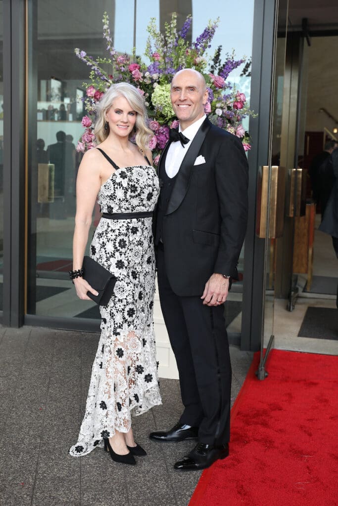 Shannon Richards, Nathan Hale at the Houston Symphony Wine Dinner & Collector's Auction (Photo by Priscilla Dickson)
