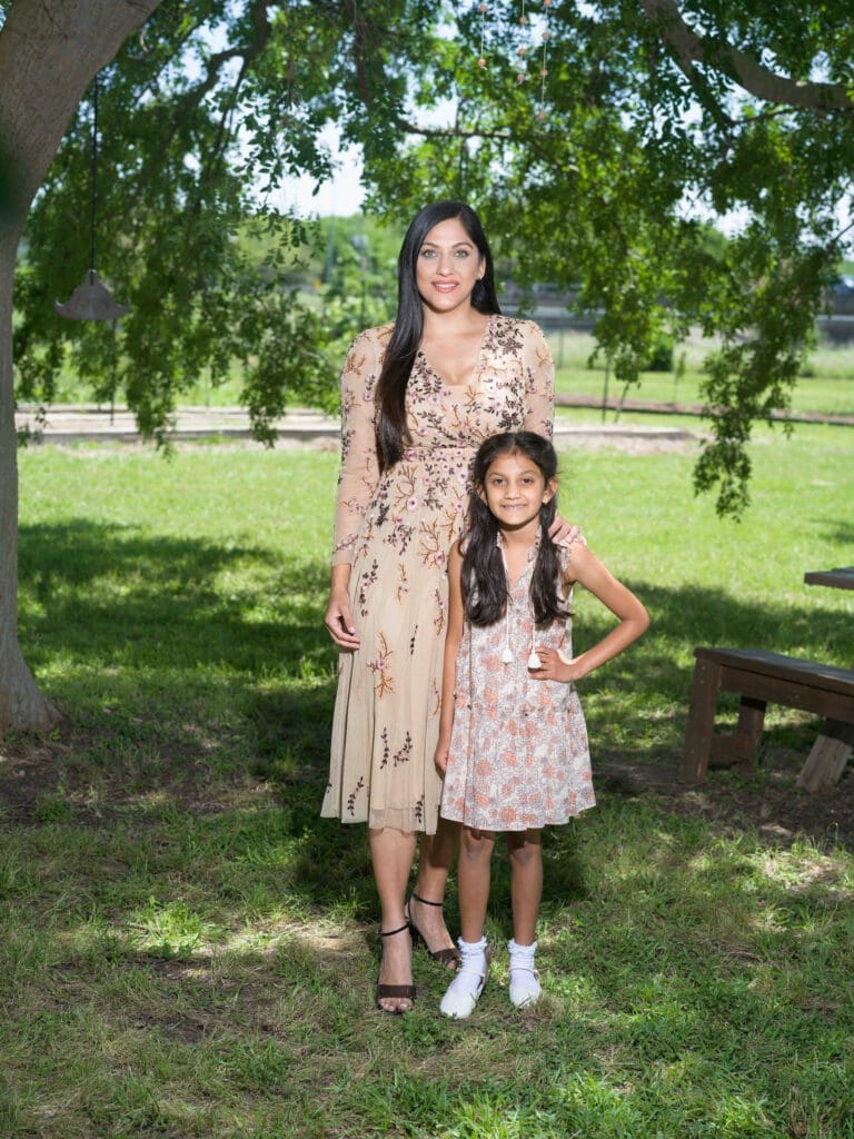 Sippi Khurana, Seva Khurana at the Recipe for Success Fashion in the Fields fundraiser. (Photo by Daniel Ortiz)