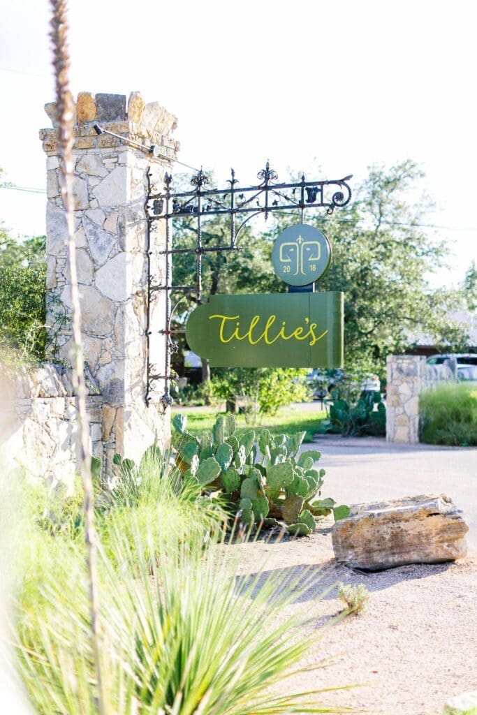 Located on the grounds of Camp Lucy, Tillie's offers a fine dining experience in the heart of Hill Country. 