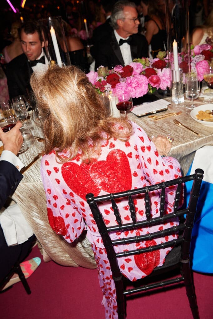 Heart Dress at the DMA Art Ball (Photo by Bruno Snap The Picture, Kaitlin Saragusa, BFA)