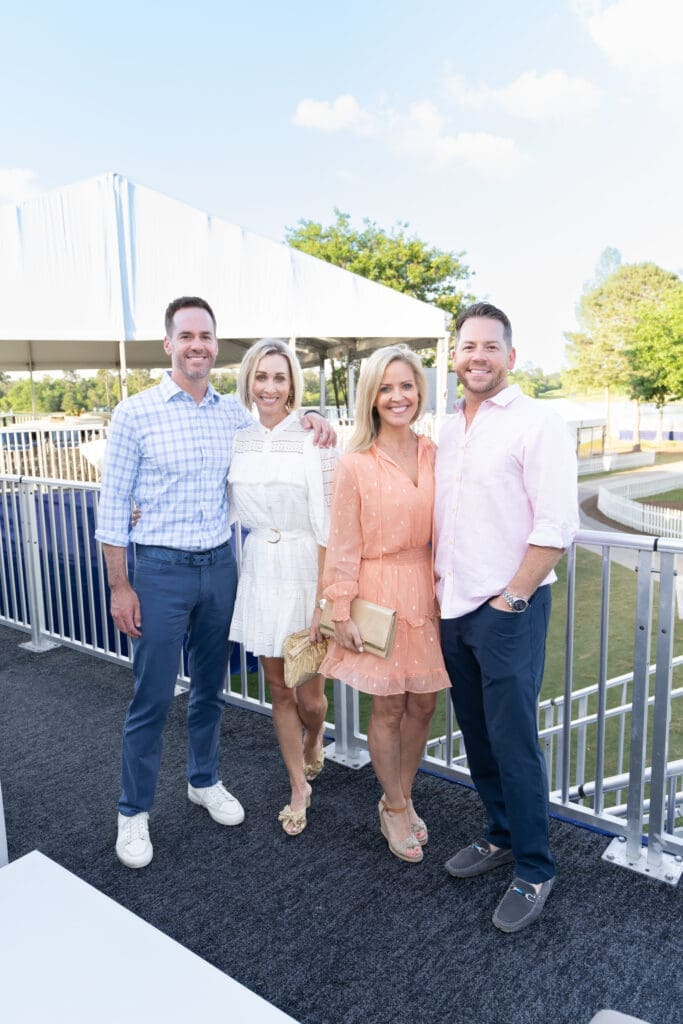 Steven and Julia Dell, 
Carrie and Victor Muzny