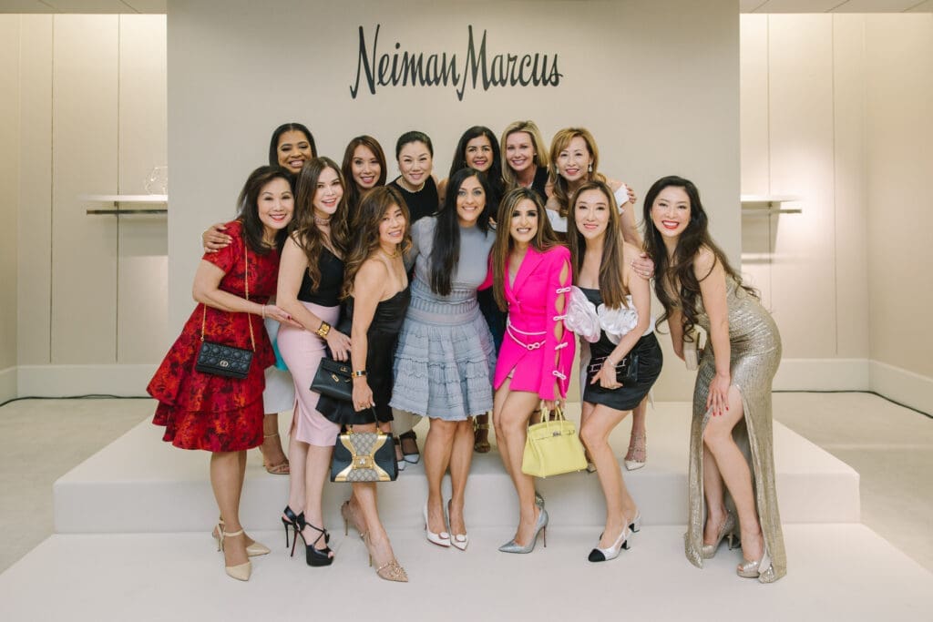 Girls just wanna have fun at the PaperCity Philanthropy in Fashion Best Dressed announcement party at Neiman Marcus. (Photo by Johnny Than)