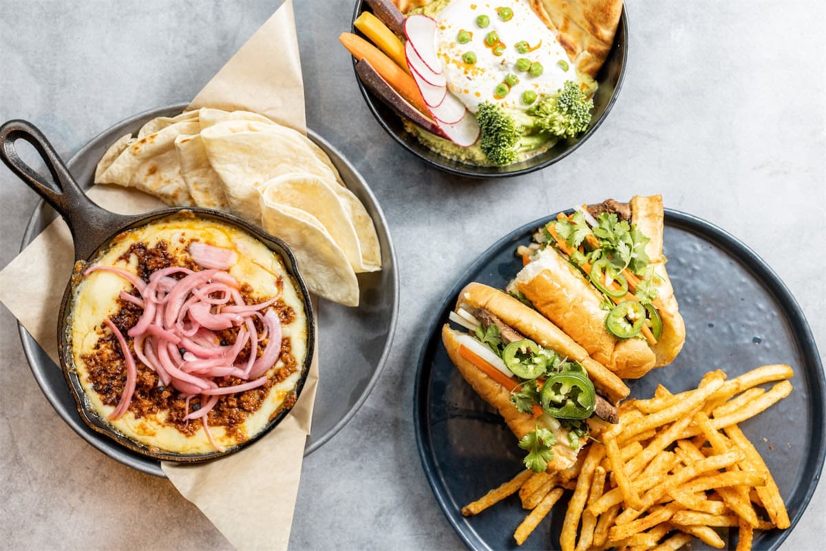 Chef-driven fare at the TopGolf PGA Frisco