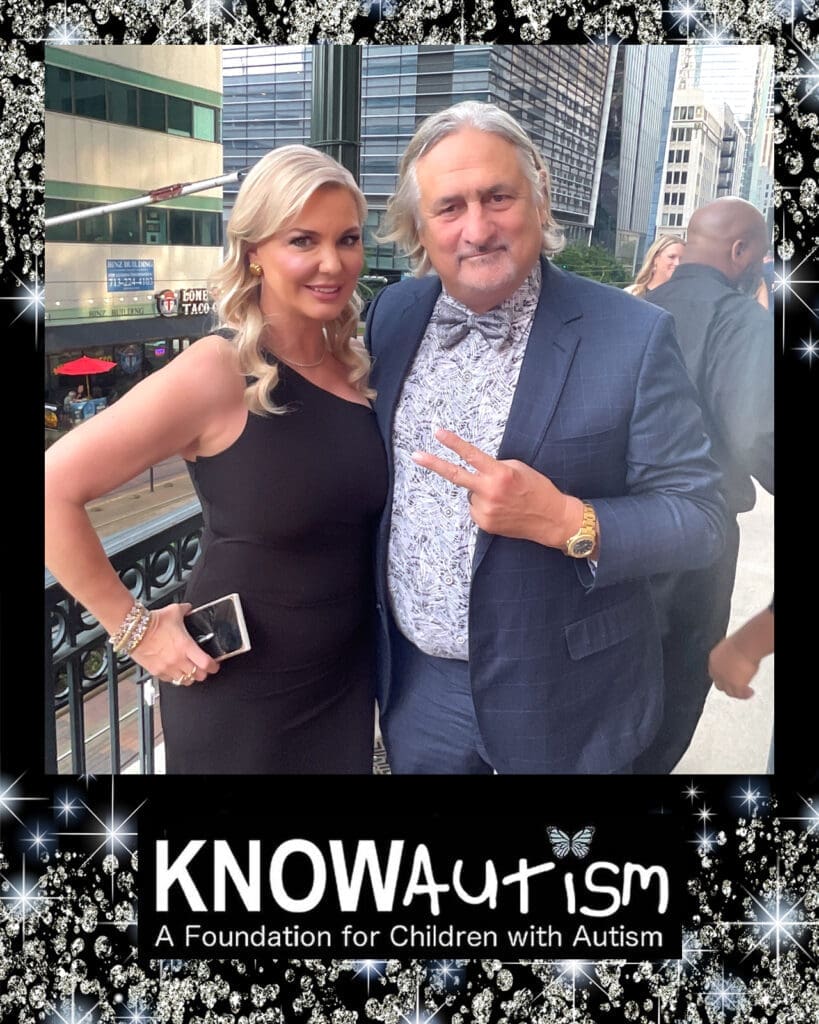 Kat Kearns, Ron Holley at the KNOWAutism 10th anniversary gala 