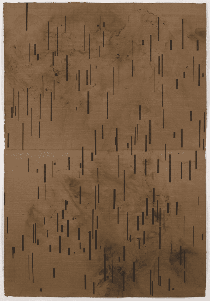 John Cage's "Global Village 1-36," 1989. (Courtesy Josh Pazda Hiram Butler Gallery)