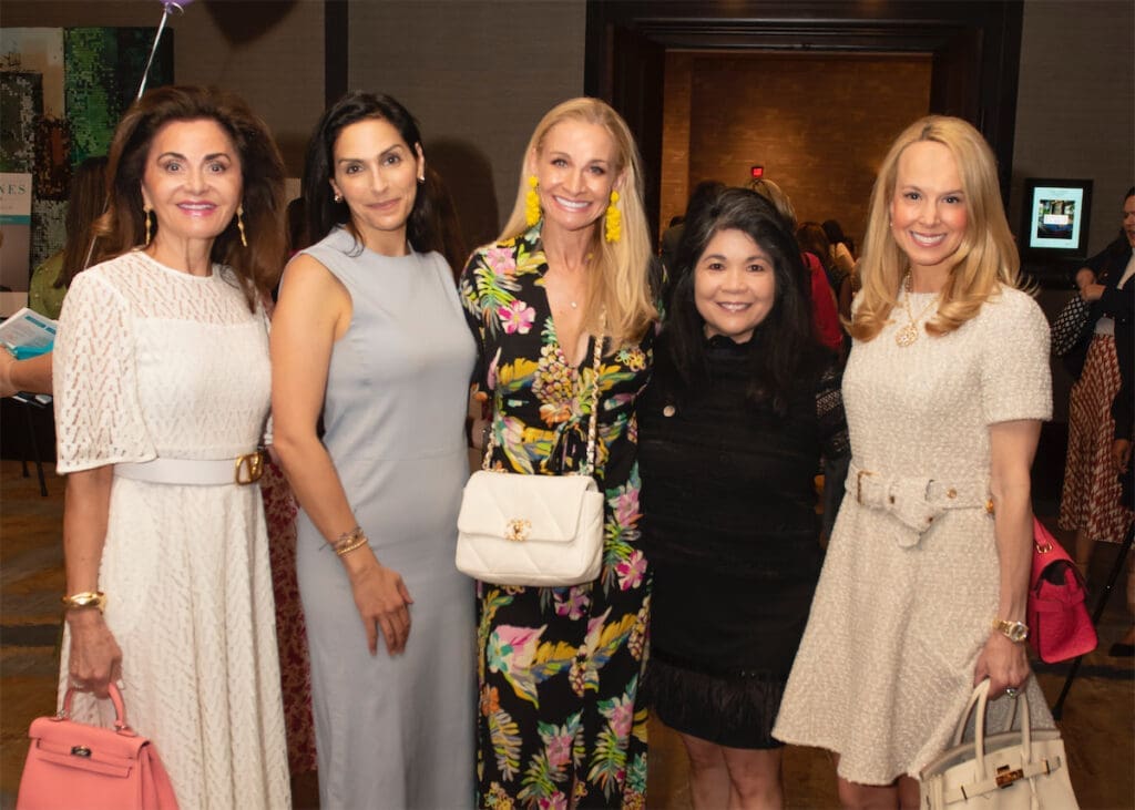 Melinda Knowles, Elizabeth Saab, Maggie Kipp, Nancy Gopez, and Katy Bock (Photo by Tamytha Cameron)