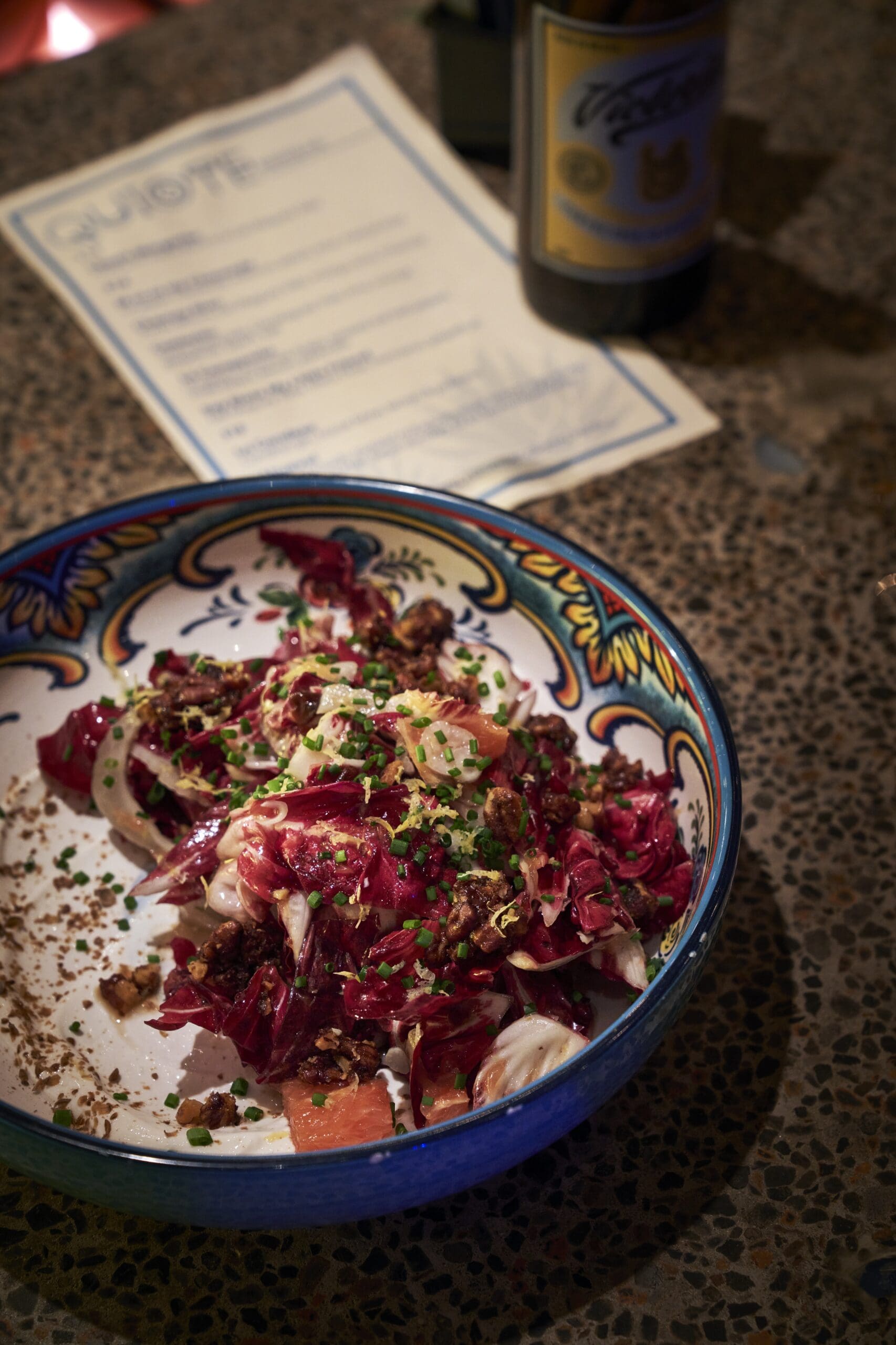 Quiote also has a menu of elevated snacks for noshing. (Photo by Pär Bengtsson)