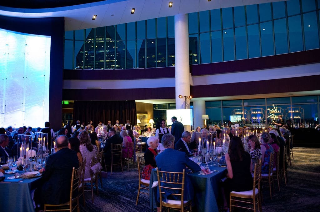 Beautifully set room at ReuNight 2023 (Photo by Tamytha Cameron and Celeste Cass)