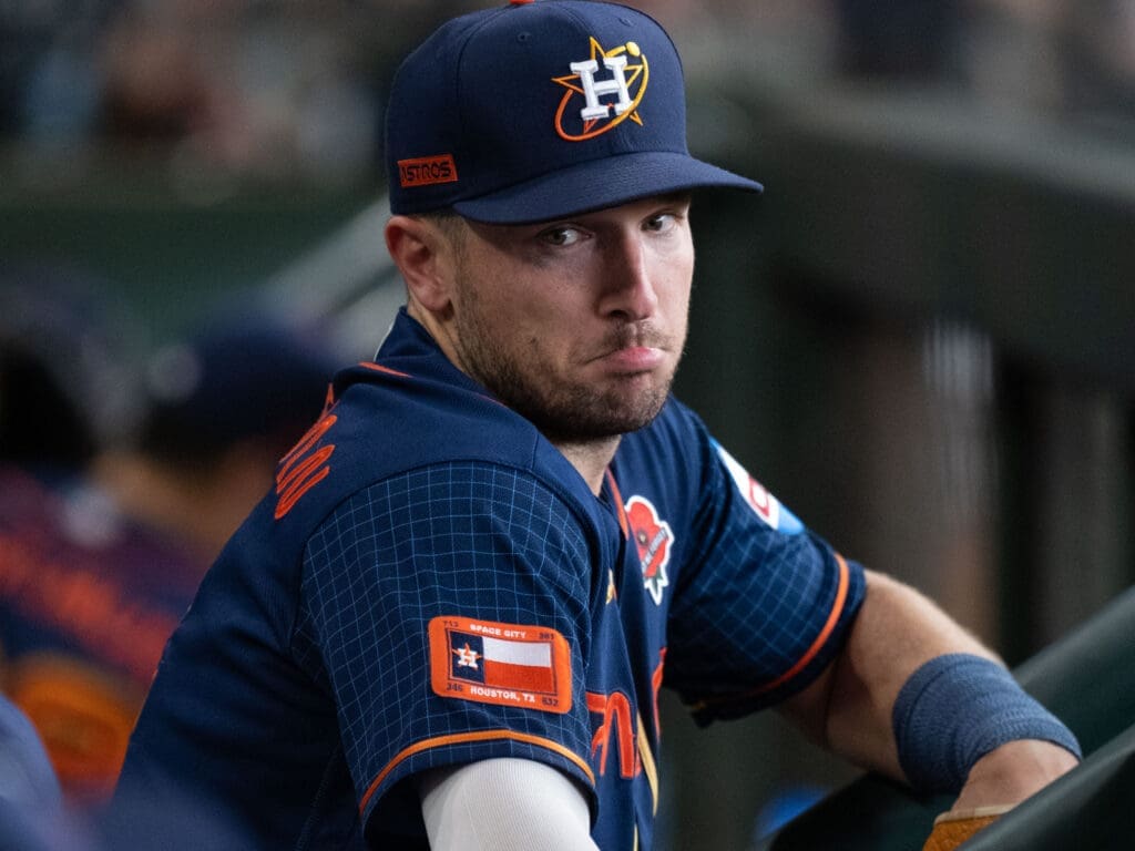 Houston Astros third baseman Alex Bregman is always looking to give his Astros an advantage. (Photo by F. Carter Smith)
