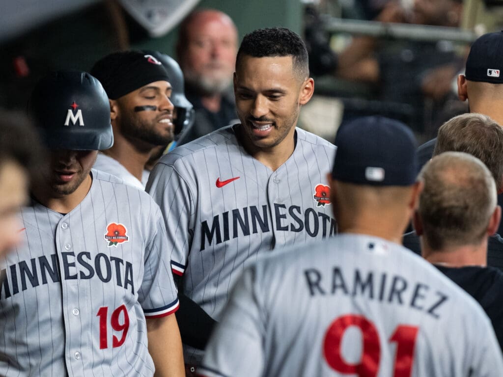 Carlos Correa is still doing his best to lead a Minnesota Twins team that doesn't know a lot about winning. (Photo by F. Carter Smith)