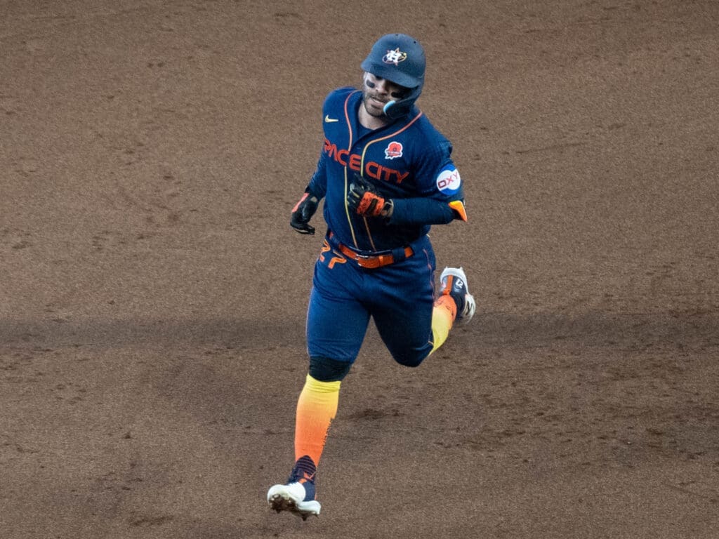 Houston Astros second baseman Jose Altuve remains a difference maker in Year 13. (Photo by F. Carter Smith)