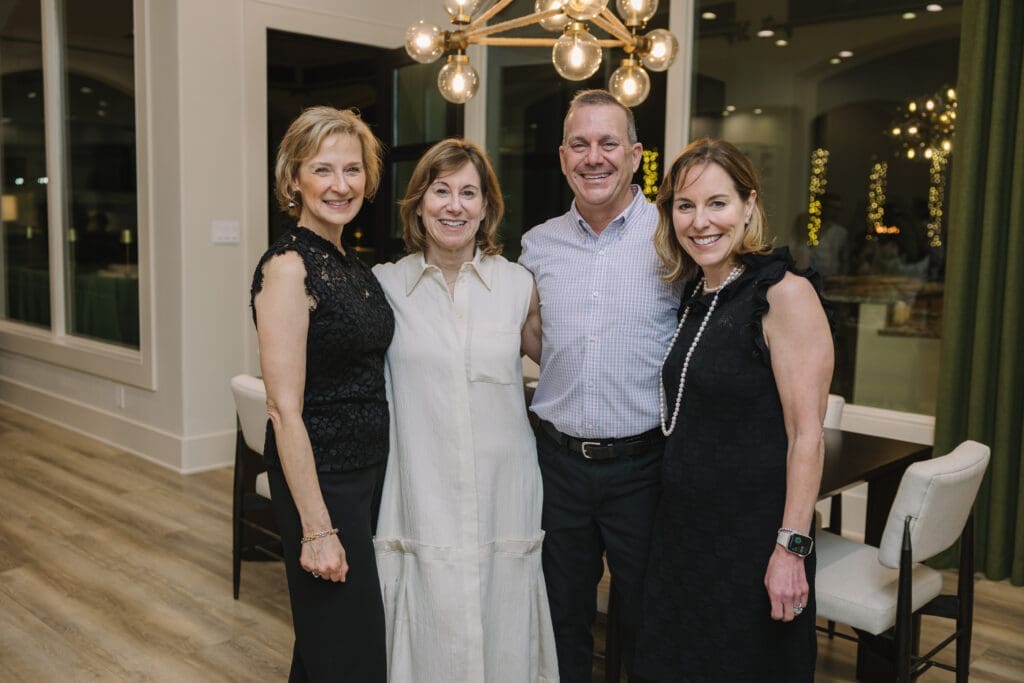 Barbara Feigin, Susan Feigin Harris, Mike Feigin and Debbie Feigin Sukin