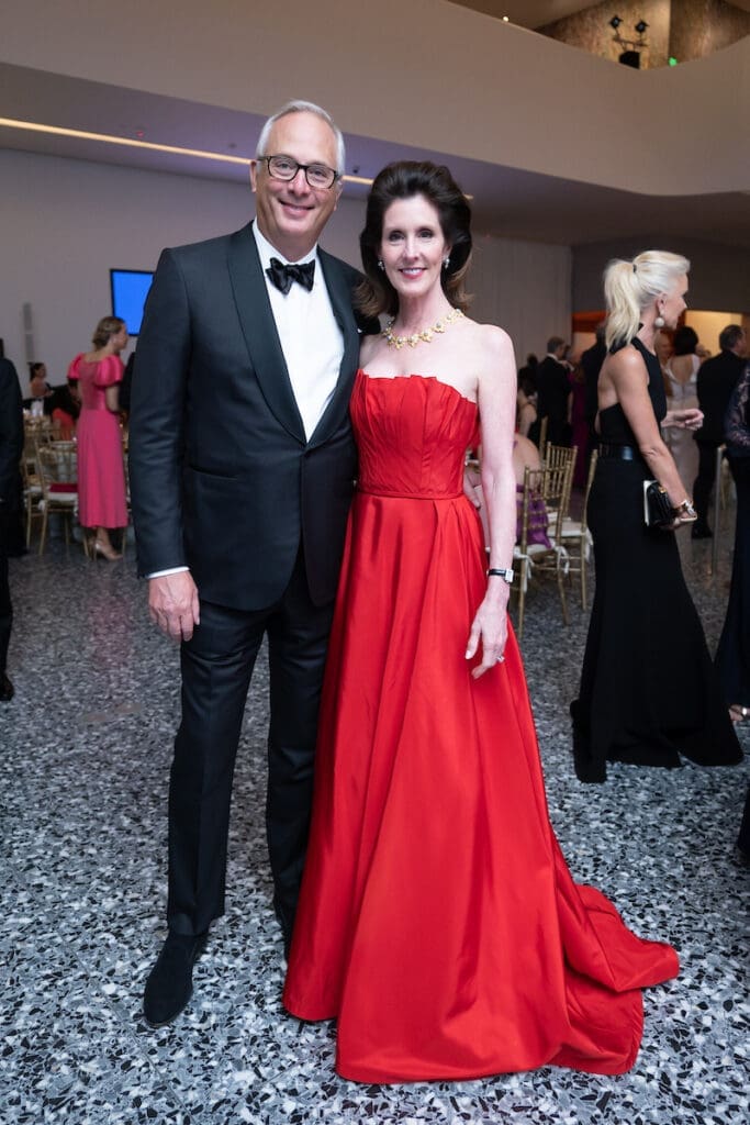 Bobby & Phoebe Tudor at the Queen Sofia Spanish Institute awards evening at the Museum of Fine Arts, Houston. (Photo by Daniel Ortiz)