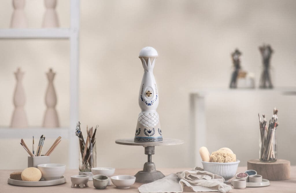 Clase Azul tequilas and mezcals are sold in handmade and hand-crafted decanters.