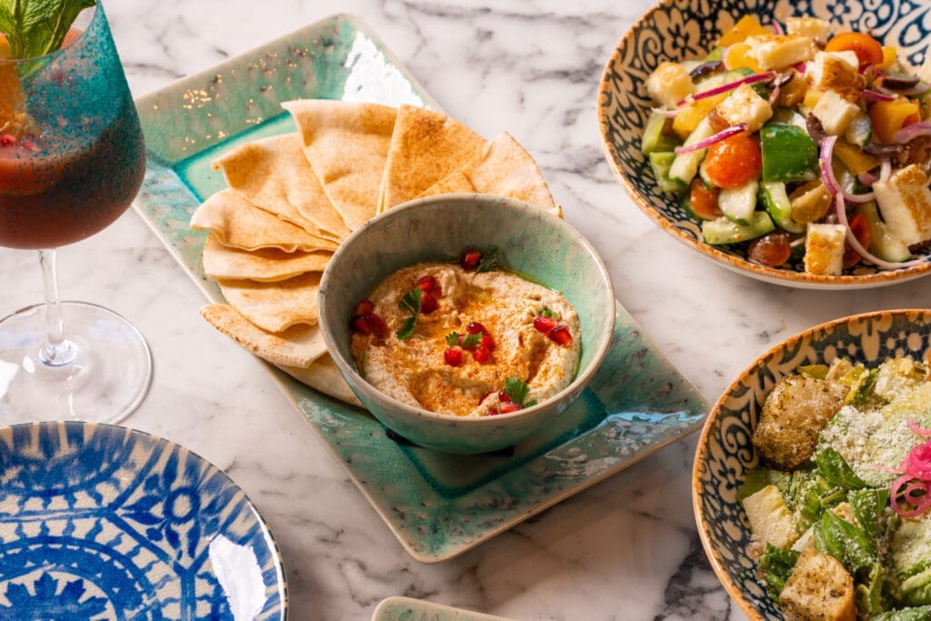 Saaya Lounge will serve mezze, cocktails, and hookah starting June 2. (Courtesy)