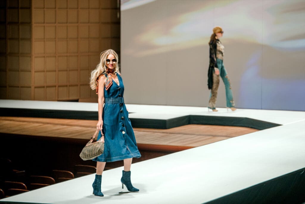 The 2023 Dallas Women’s Auxiliary Fashion Show & Luncheon at the Morton H. Meyerson Symphony Center.