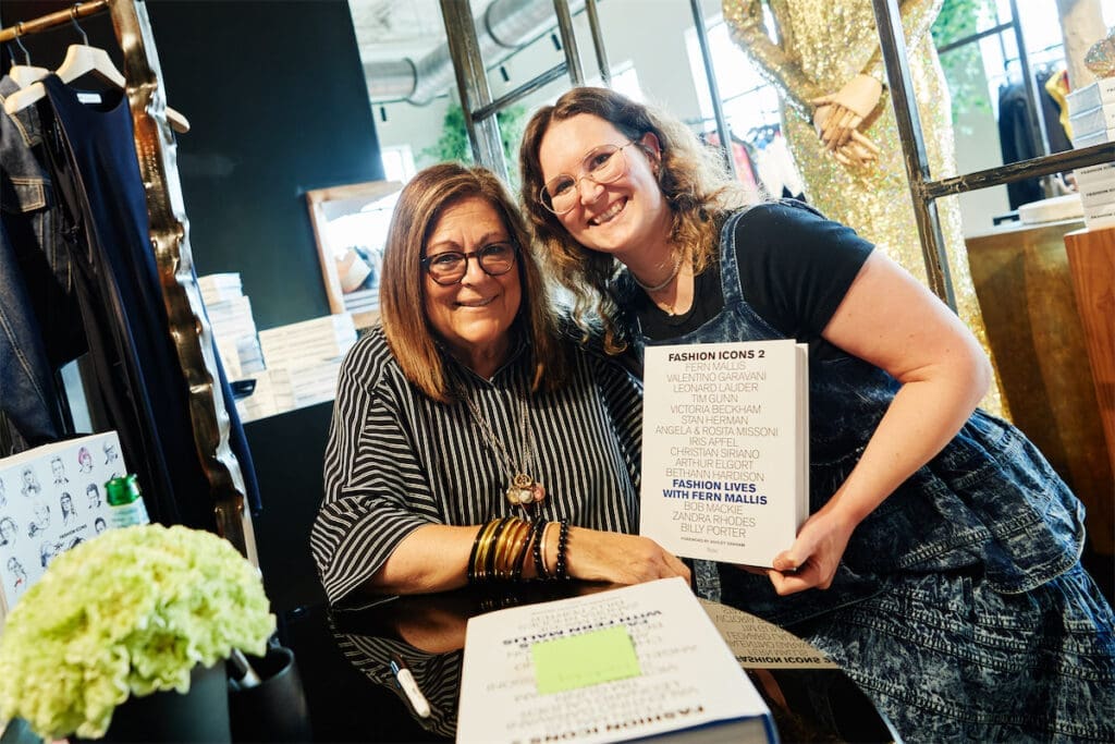 Fern Mallis, Lindsey Stachelek (Photo by Jonathan Zizzo)