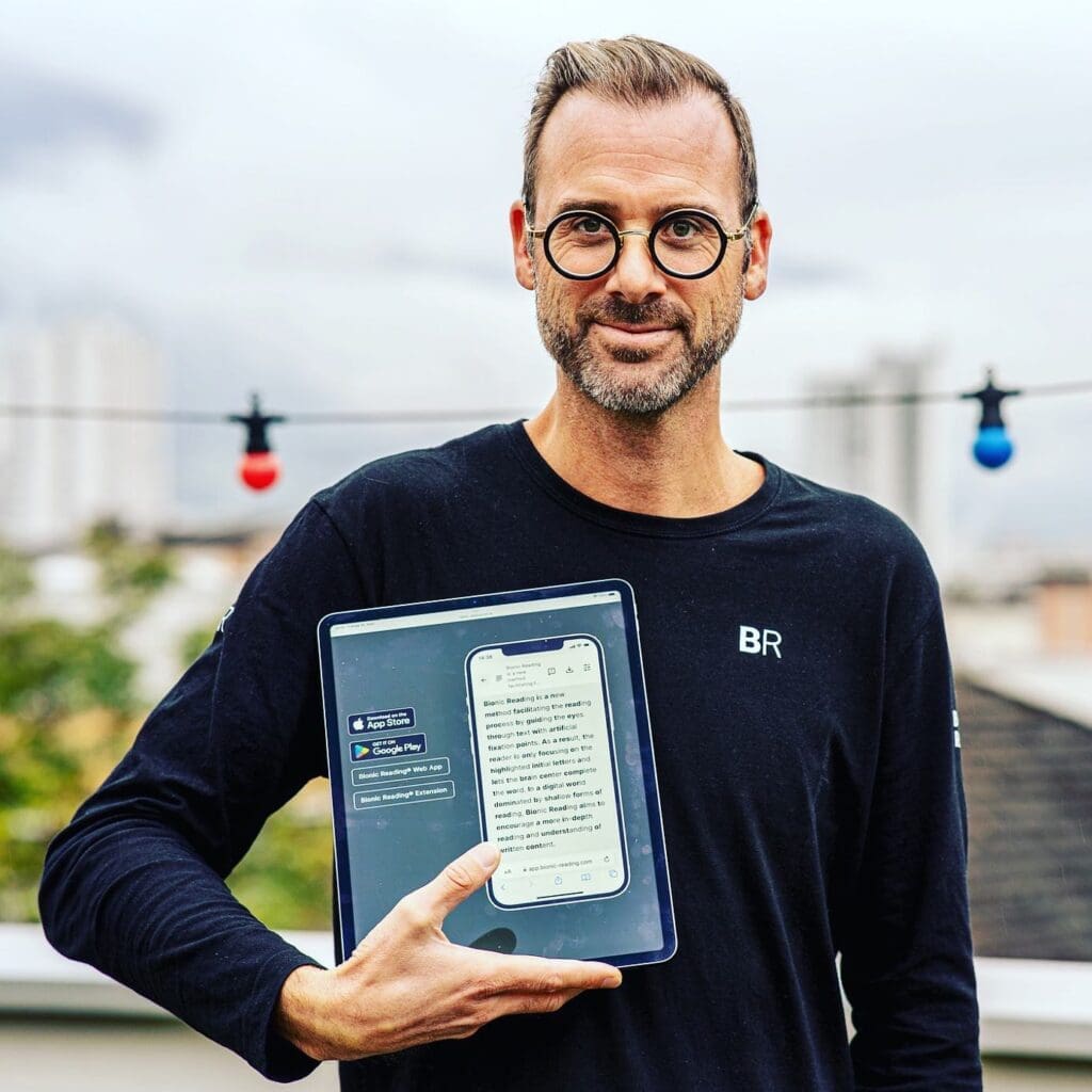 Bionic Reading founder Renato Casutt