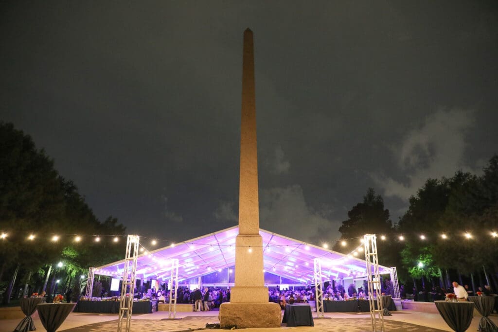 The Herman Park Conservancy Evening in the Park setting. (Photo by Priscilla Dickson)