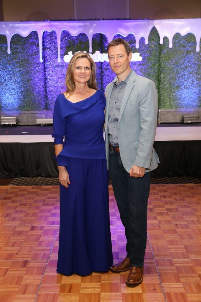 Honorees Traci & Derrick Jensen at the Child Advocates dinner. (Photo by Priscilla Dickson)