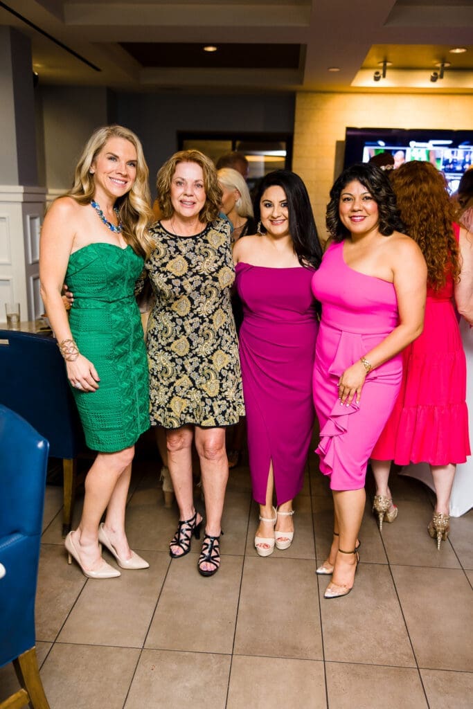 Kristi Horton, Tracy Cassady, Dr. Flor Avellaneda, Janet Deleon at launch of The Woodlands Edition of the International Mother's Day Celebration (Photo by Hung L. Truong)