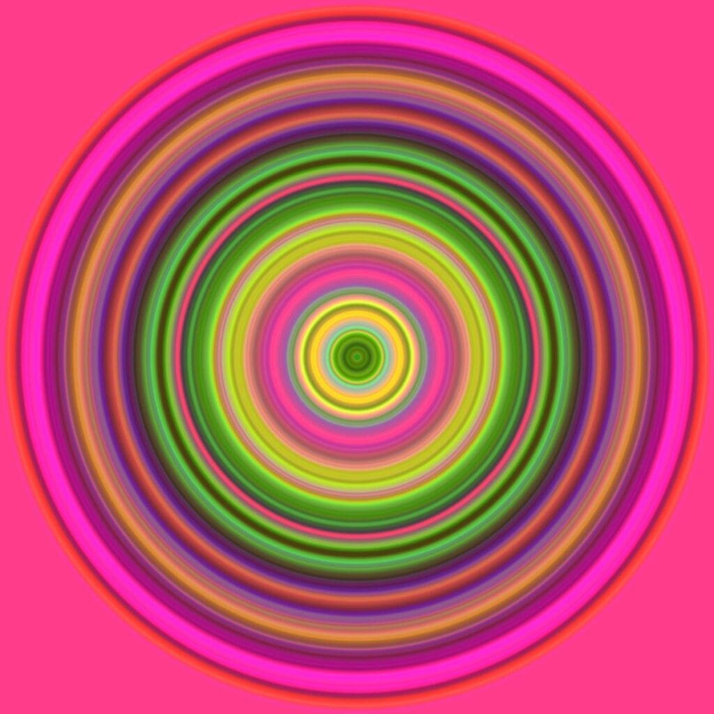 Stem Cell Oculus #7 by John Holt Smith, on view through June 10 at William Campbell Gallery.
