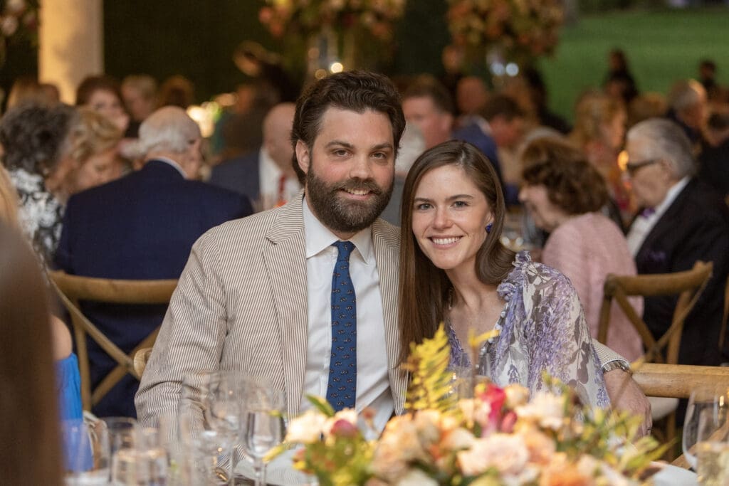Keefer & Laura Lehner at the Bayou Bend Garden Party (Photo by Jenny Antill)
