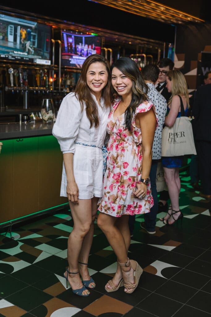 Loan Phan, Thy Nguyen at the launch party for PaperCity The Woodlands (Photo by Johnny Than)