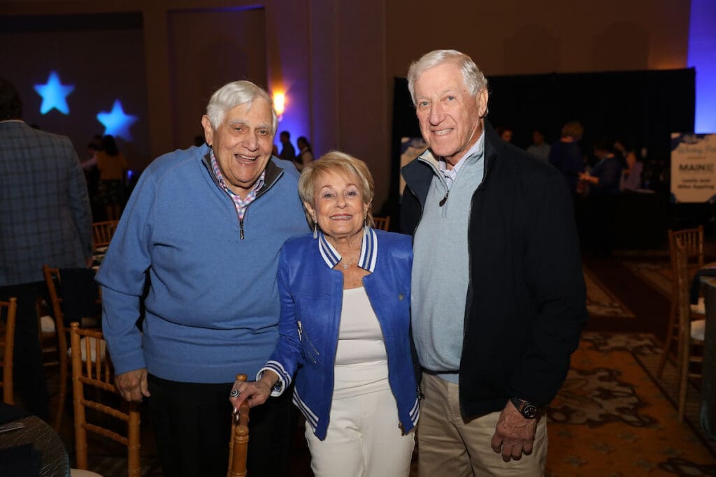 Mel & Millie Anhalt. Sid Weiss at the Child Advocates dinner. (Photo by Priscilla Dickson)