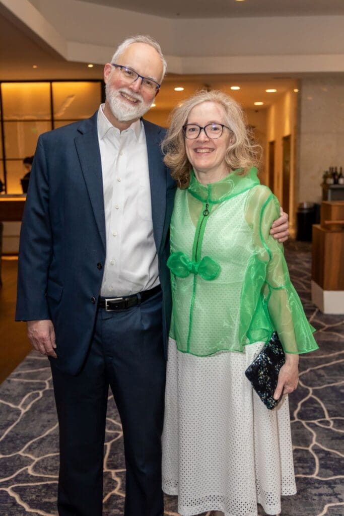 Michael Bresson, Sheila Murray at the DACAMERA gala (Photo by Katy Anderson)