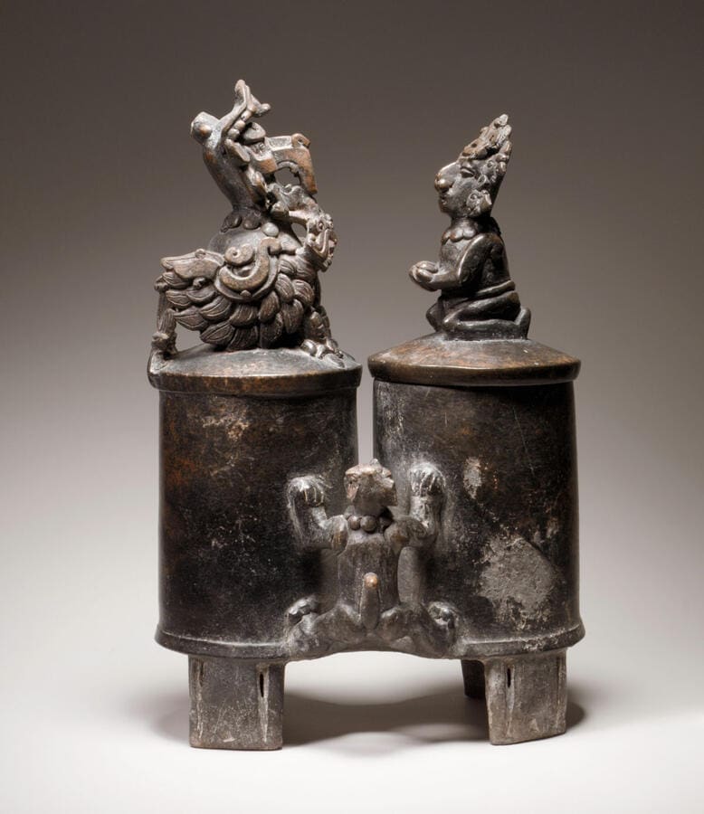 Museum May – Double-Chambered Vessel Maya, Guatemala or Mexico Classic period, 5th century Ceramic. The Metropolitan Museum of Art.