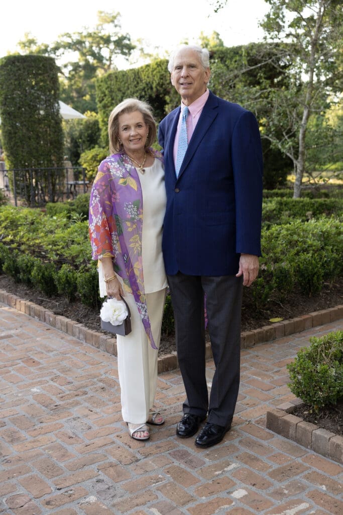 Nancy & Jim Gordon at the Bayou Ben Garden Party (Photo by Jenny Antill)