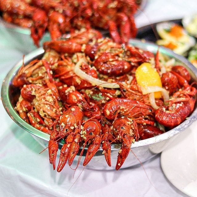 Crawfish from Ocean Crawfish Seafood and Grill is part of the AAPI Restaurant Week fun. (Photo courtesy of OCA- Greater Houston)