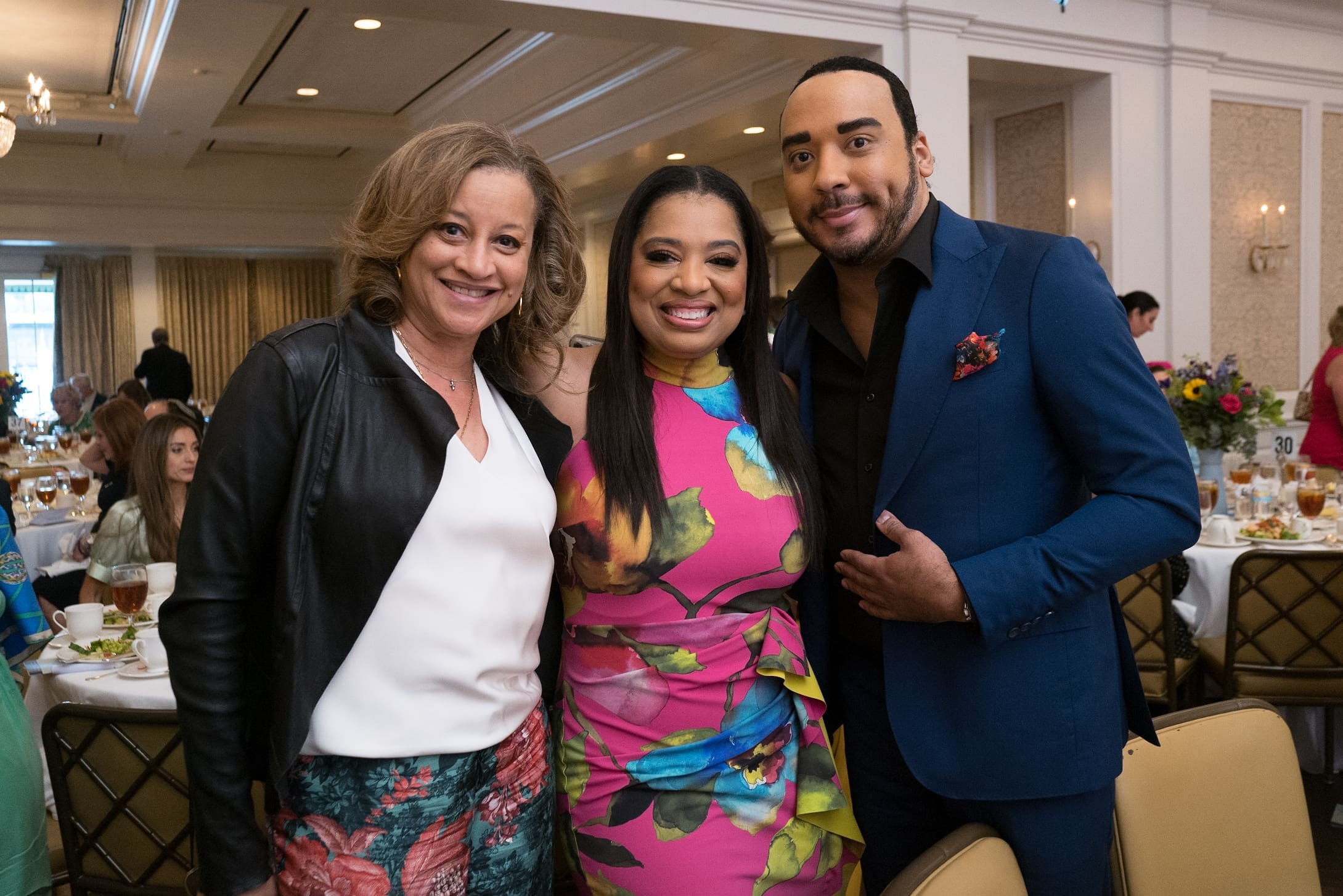Rochelle Griffin, Shawntell McWilliams and Brandon McClendon (Photo by Daniel Ortiz)
