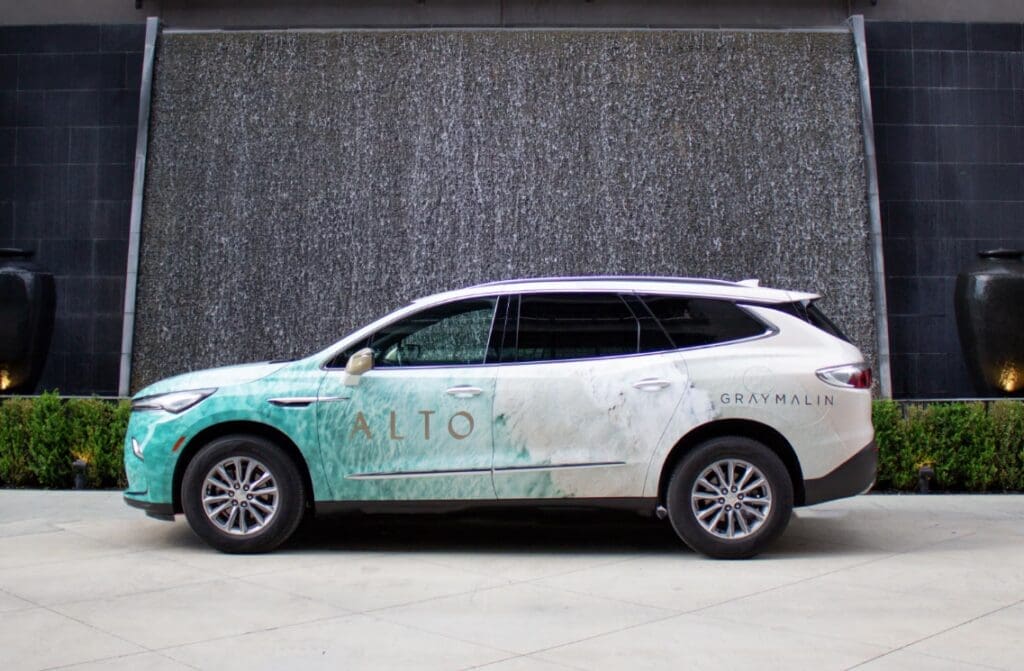 Renowned Photographer Gray Malin & Alto Team Up For the Ultimate Arty Rideshare — Cruising Around In a True Art Car