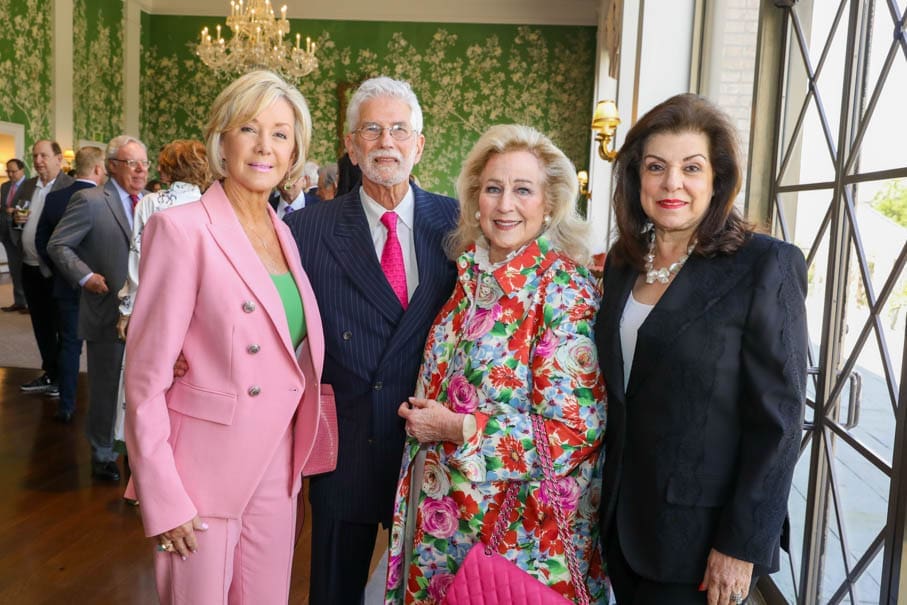 Sheridan Williams, Dr. Jim & Anne Muntz, Laura Ward at the Men of Distinction awards luncheon. (Photo by Priscilla Dickson)