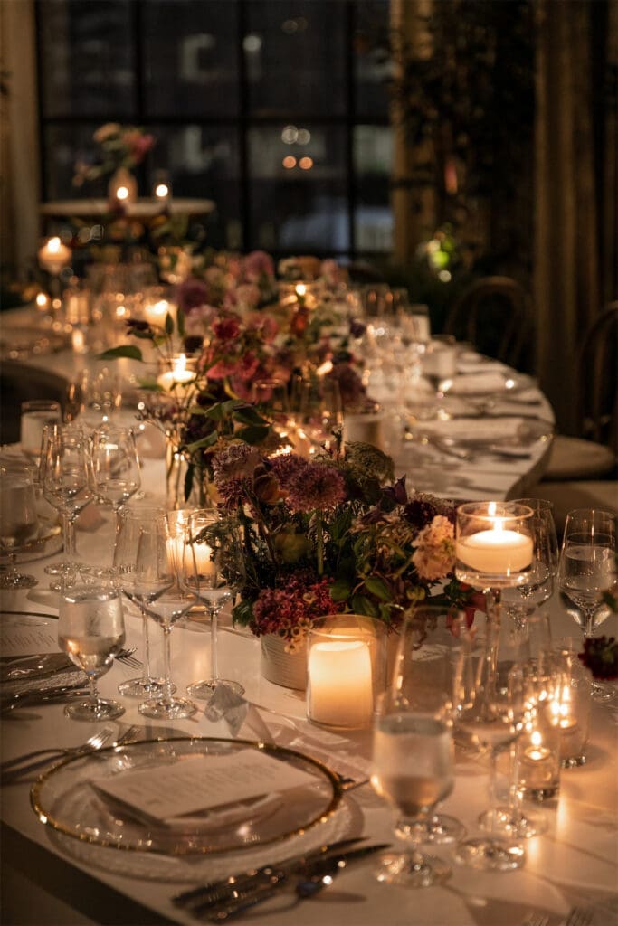 Champagne Lallier Table Setting (Photo by Rebecca Patton/Beckley Photography LLC)