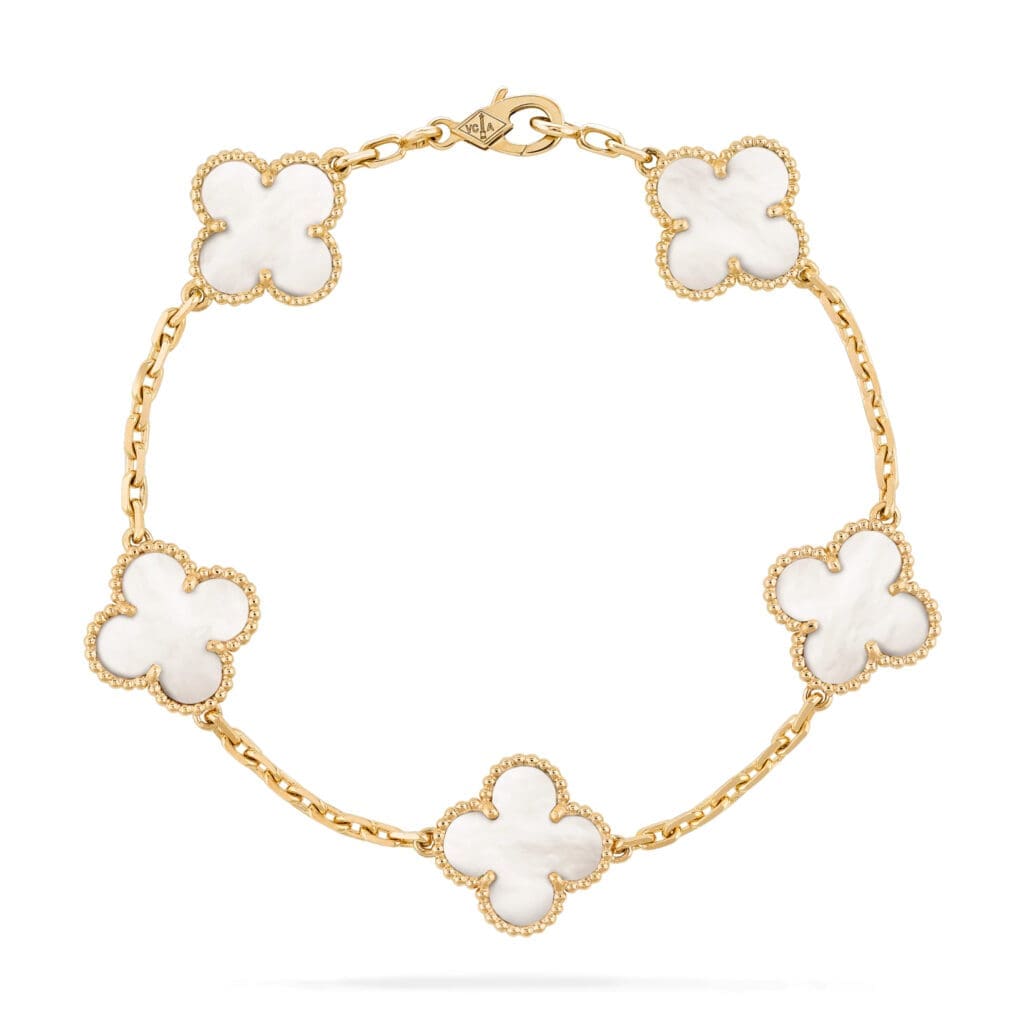 Vintage Alhambra Bracelet, 5 Motifs, Van Cleef & Arpels