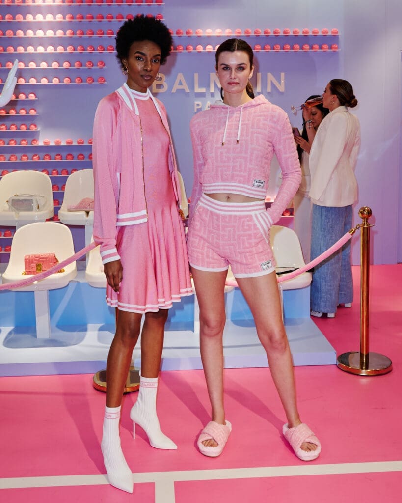 Balmain models at the Summer Set activation (Photo by Jonathan Zizzo)
