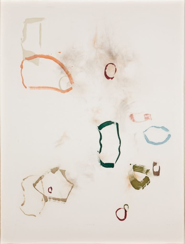John Cage's "The Missing Stone," 1989. (Courtesy Josh Pazda Hiram Butler Gallery, Houston)