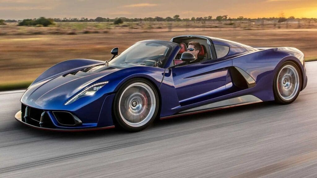 The Hennessey Venom F5 Roadster that Michael Jordan secured comes from Sealy Texas, not far from Houston.